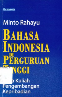Image of Bahasa Indonesia di Perguruan Tinggi (Mata Kuliah Pengembangan Kepribadian)